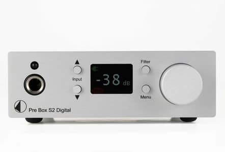 Pro-Ject Pre Box S2 DAC, Preamplifier and headphone amplifier