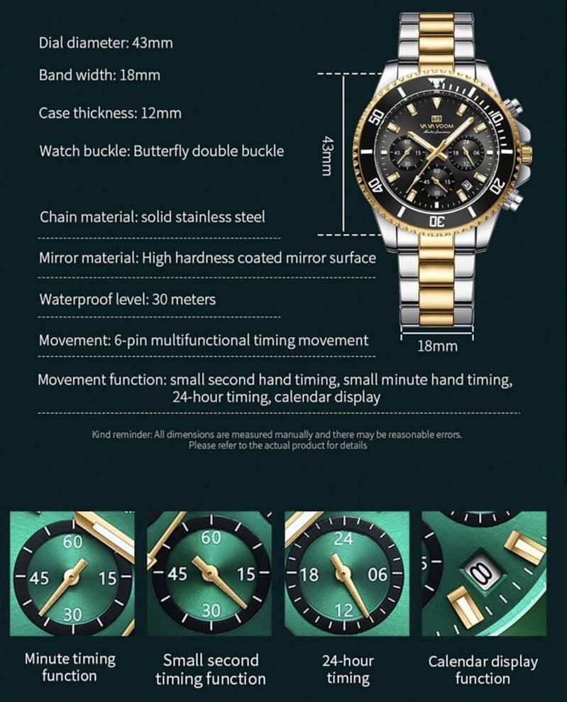 Voom watche original and multi function 2