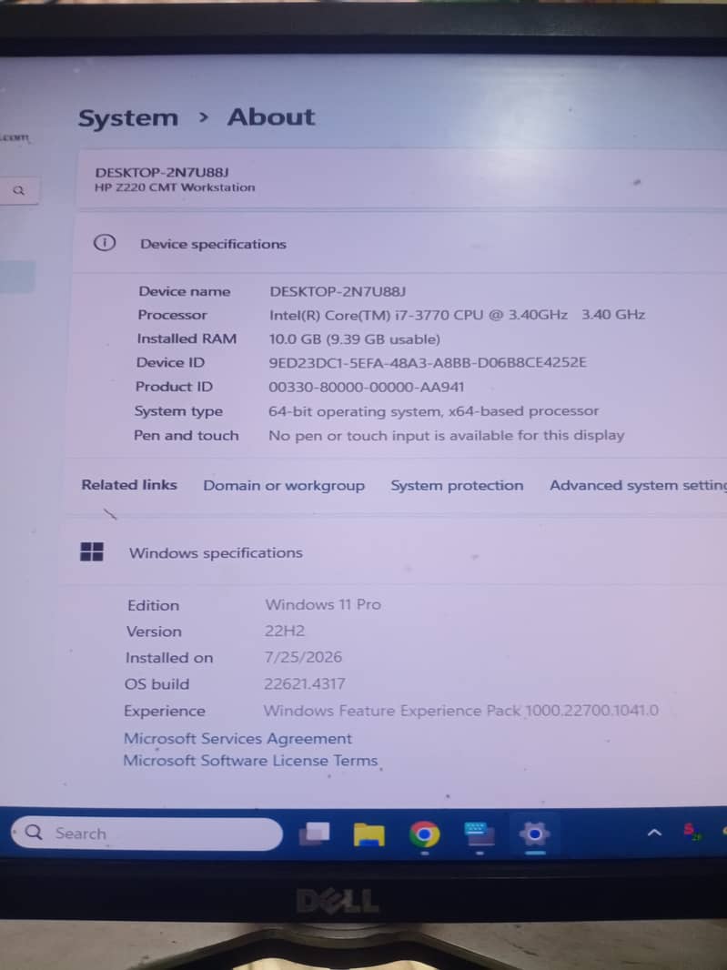 HP Intel Core i7 3rd generation 5