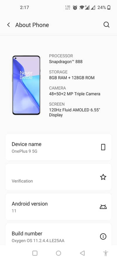 One Plus 9