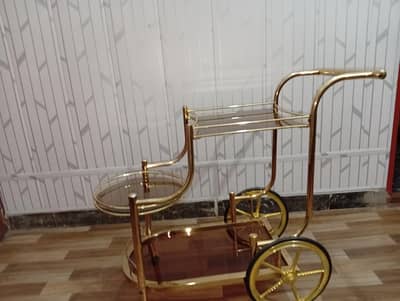 kitchen serving trolley