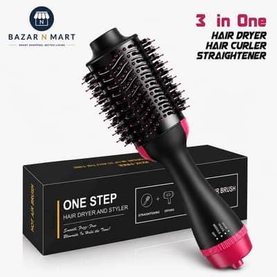 One Step Hair Dryer Hair straightener and hair brush