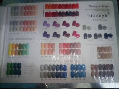 Gel nail colors