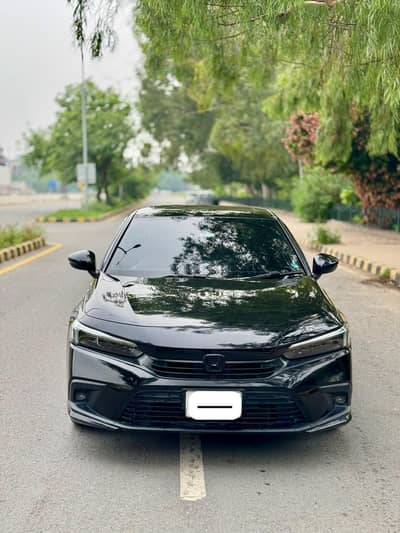 honda civic RS turbo 2023 black with black
