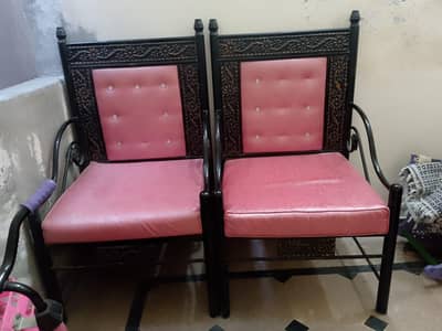 IRON 5 SEATER SOFA SET