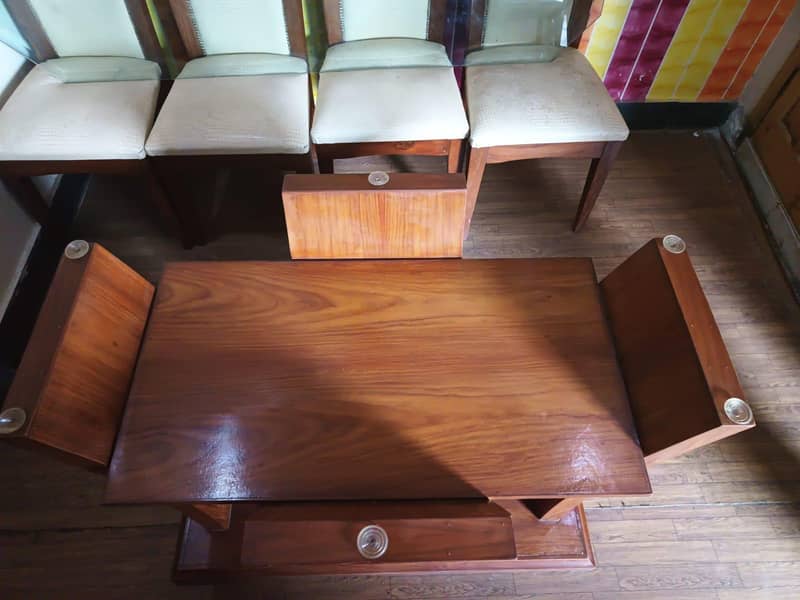 Dining table 6 chear 1
