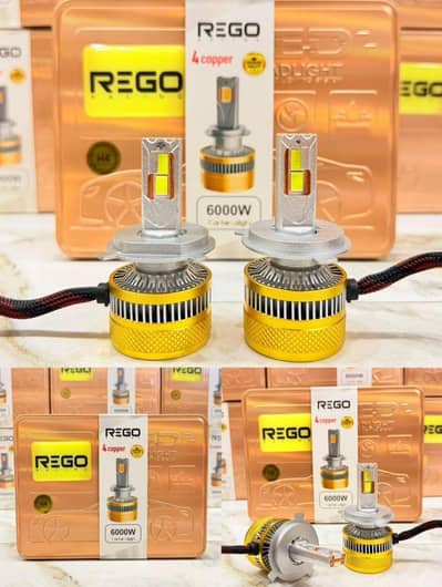 Rego Racing LeD bulb 6000 W ⁹h4 h6 9005