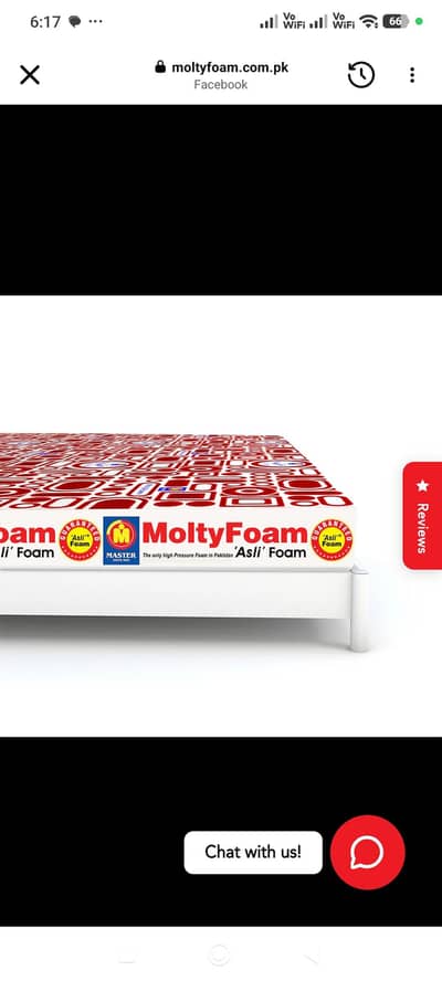 master molty foam single bed mattress for sale