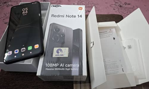 Xiaomi Redmi Note 14  Ram 8/128 Rom