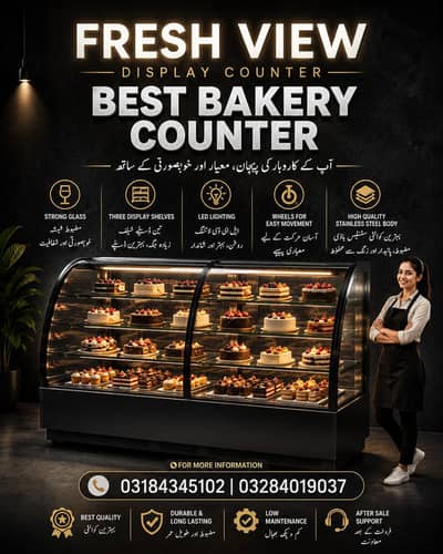 Beckery Display Counter/Cake Chiller/Custom Size