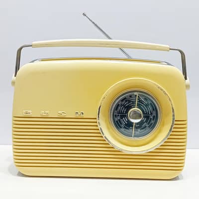 Retro Bush TR82/B 3-Band Portable Radio with FM, MW, and LW Reception