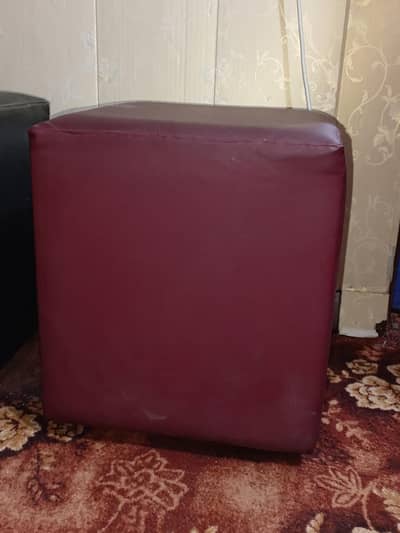 Two dice Shaped stools for Sale