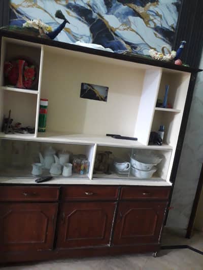 tv console and showcase