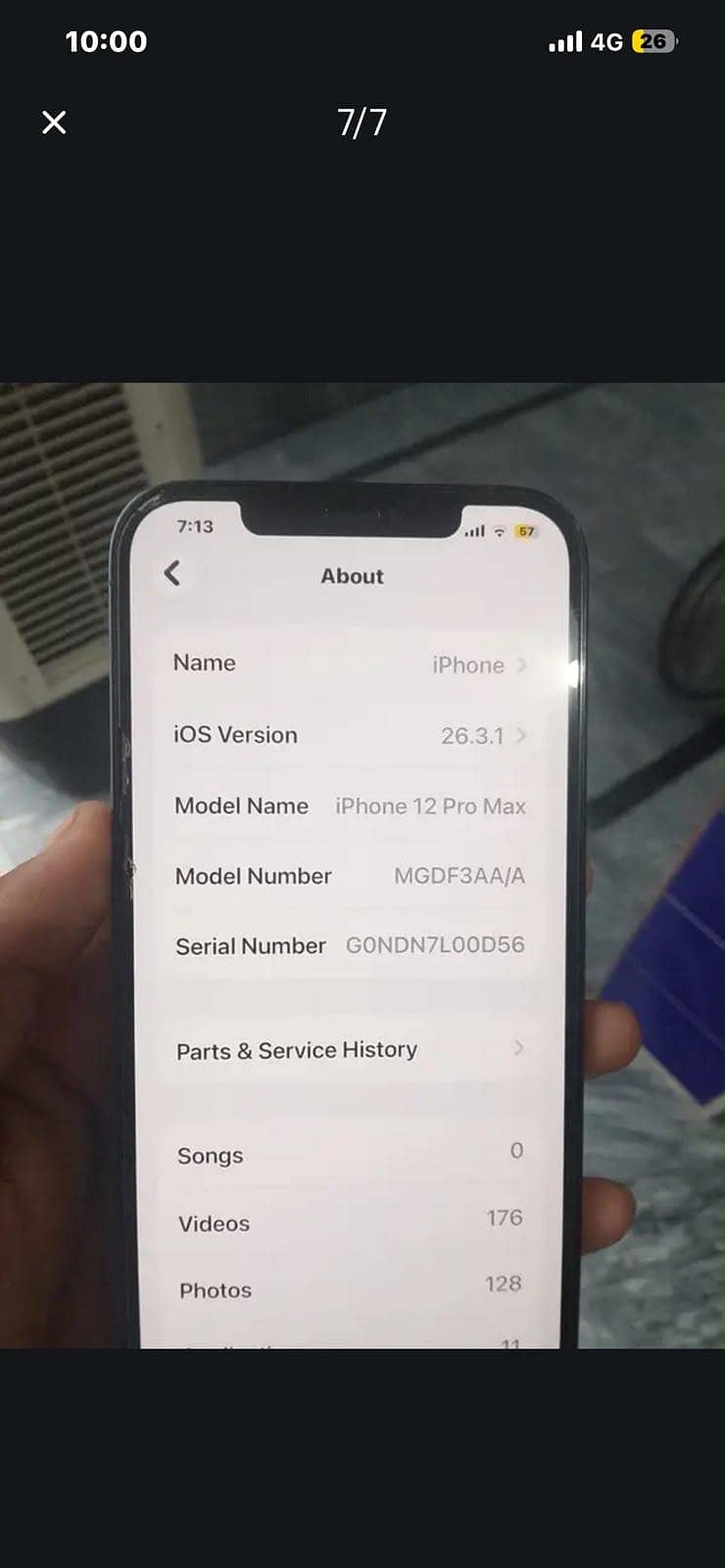 Iphone 12 pro max pta physical + e 5