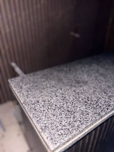 Cash counter table for sale, with marble top ~ must go asap