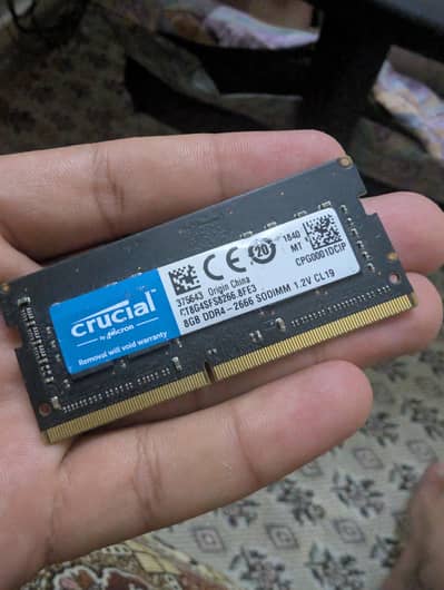 DDR4 RAMS 8GB - 4GB