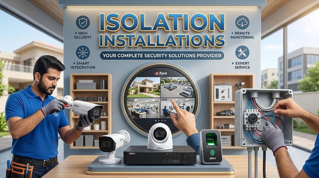 Professional CCTV Camera Installation 0