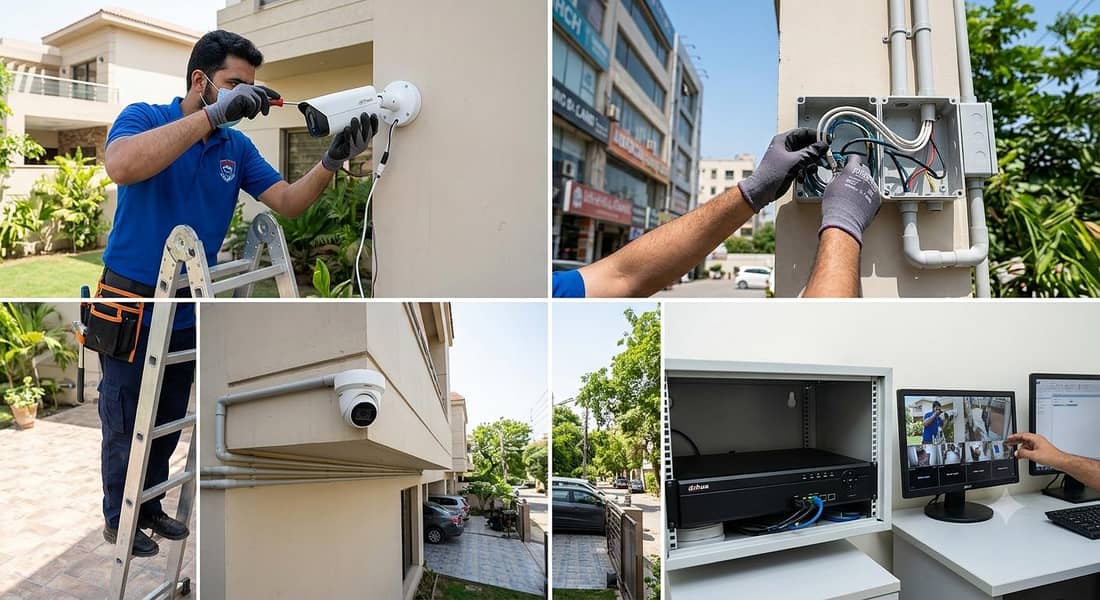 Professional CCTV Camera Installation 1