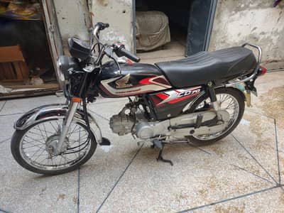 Honda CD 70 black 2024 10/9 condition full genuine