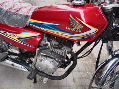 Honda 125 Hyderabad number 19 model