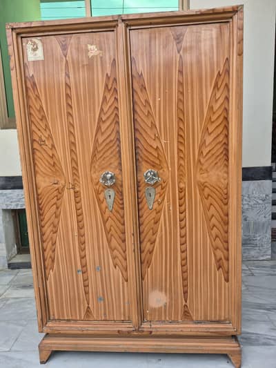 two door almari old