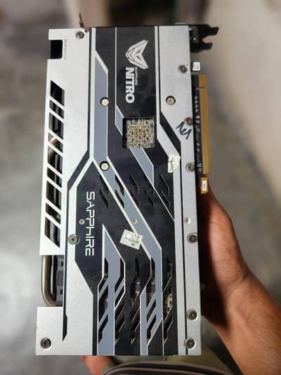 GRAPHICS CARD Sapphire nitro Rx 580 8 gb ddr5