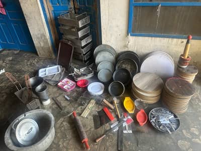 Fast Food Setup for Sale – Fryer, Pizza Oven, Counter etc
