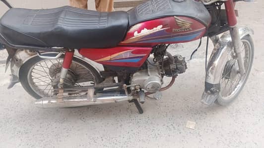 Honda CD 70 2007 model engine ok ha 03708304158
