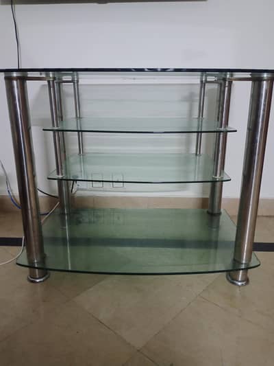 glass table