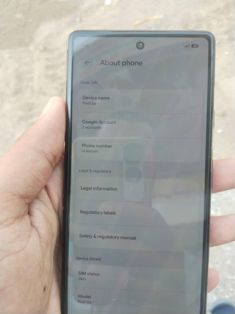 Google Pixel 6a 5