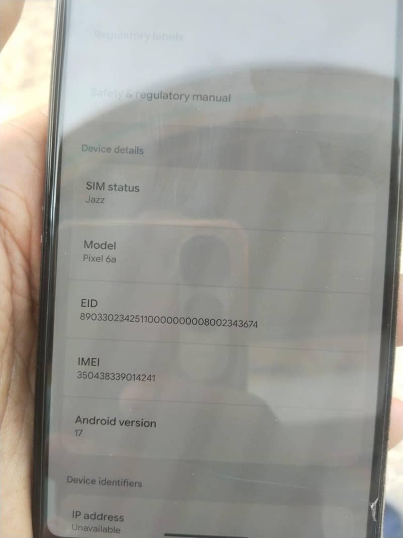Google Pixel 6a 7