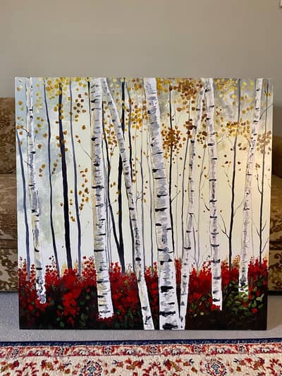 Acrylic painting
