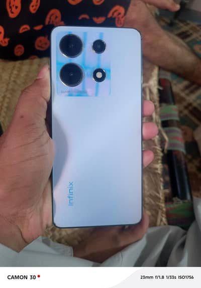 Infinix Note 30 with box chargee
