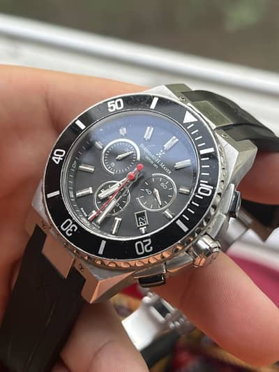 Bernhard H Mayer power master swiss chronograph watch up for sale