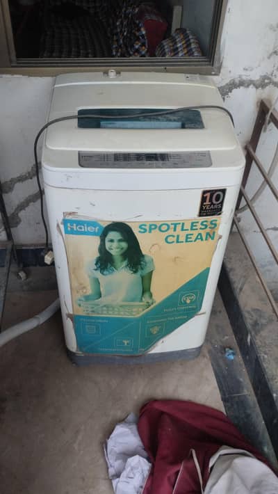 haier washing machine