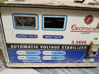 stabilizer 3.5k KVA