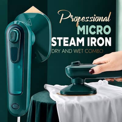 Steam iron for home and travelling