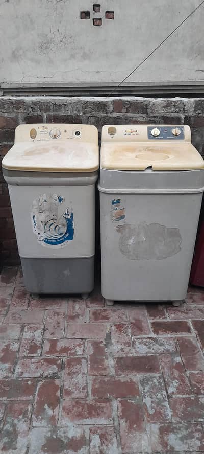 washing machine and dryer