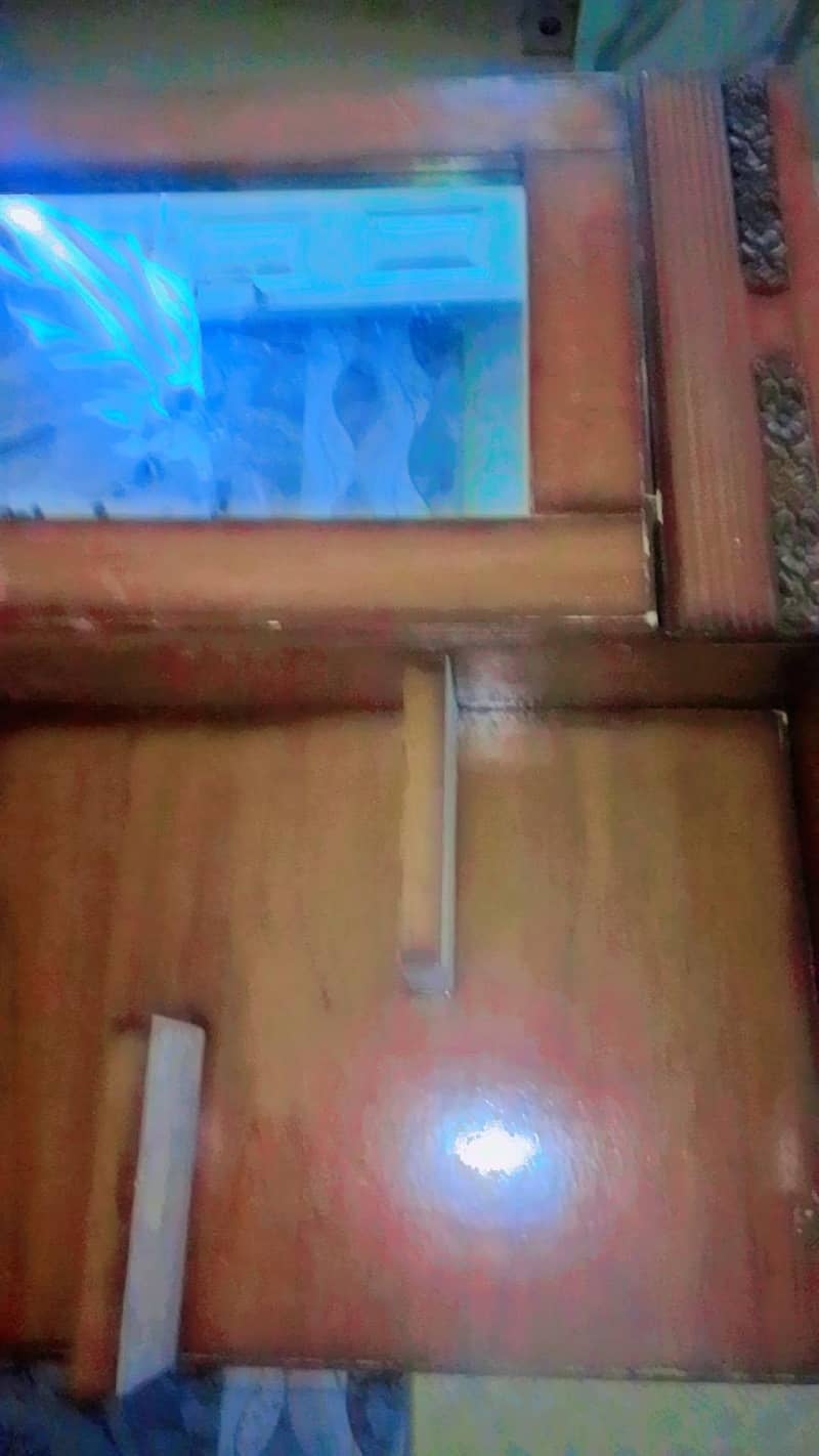 bed , Mattress, table set, dressing table 2