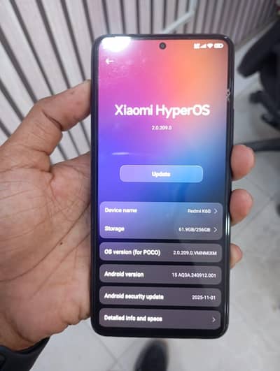 Redmi k60 12 256