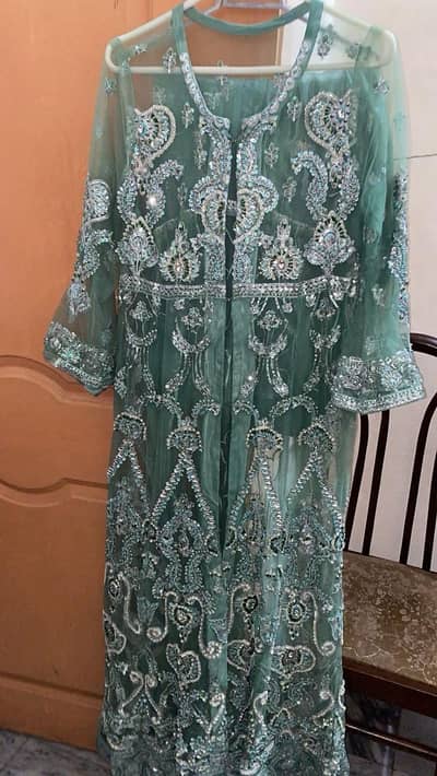 sea green long maxi 50