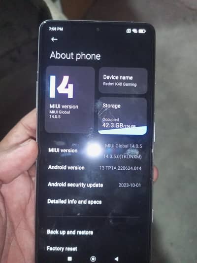 Xiaomi Redmi K40 Gaming