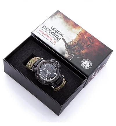 Paracard Tactical Gear Watch with Original Box