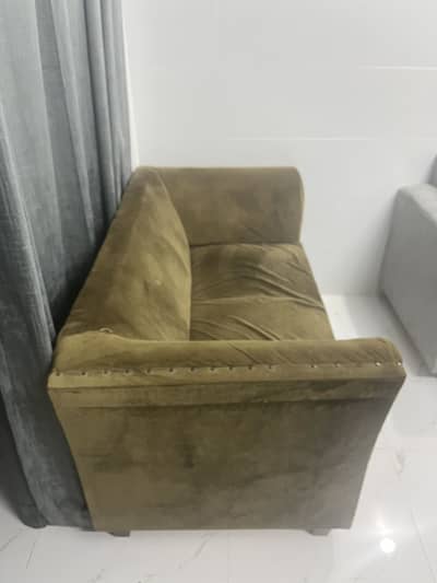 Dark Green 6 seaters sofa set