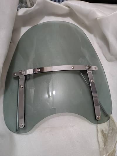 universal smoke tinted windshield screen for motorcycles