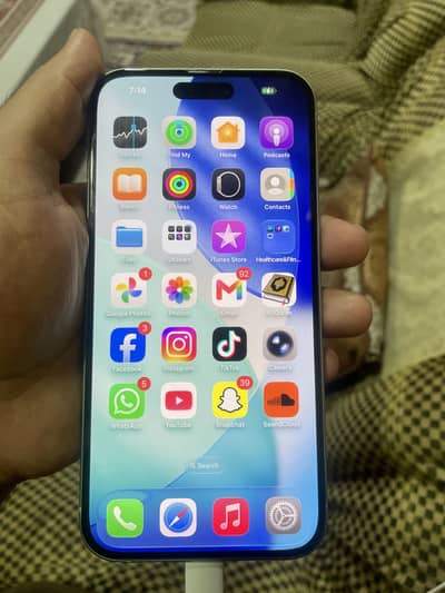 Apple iPhone 15 plus JV 128gb fresh no scrach