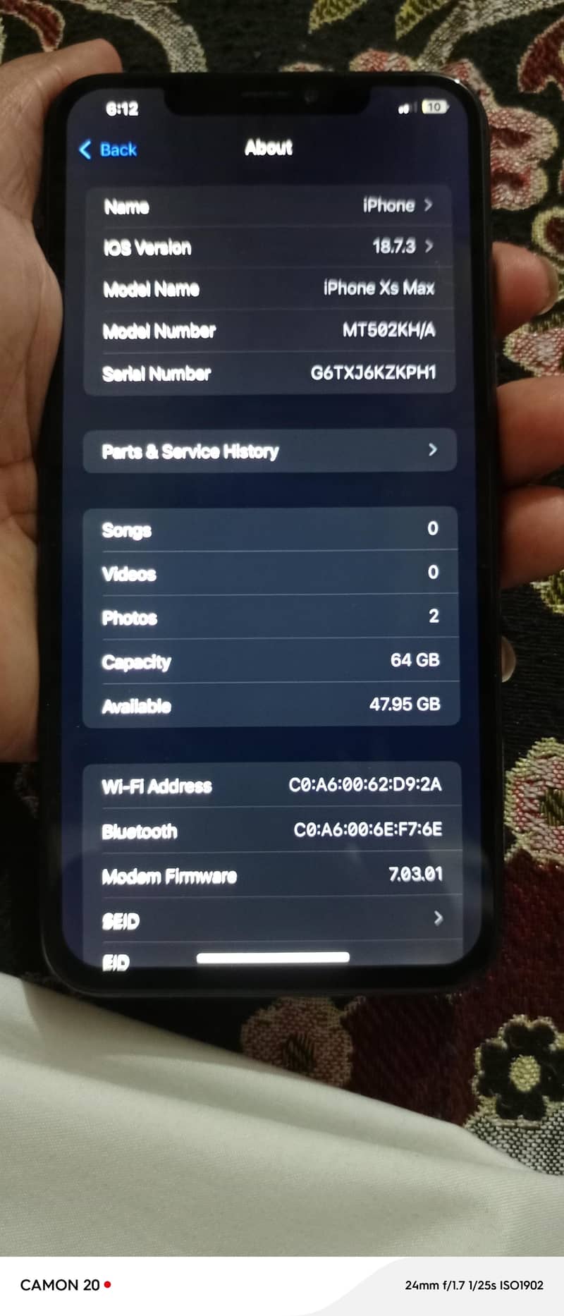Apple iPhone XS Max PTA Approved 1