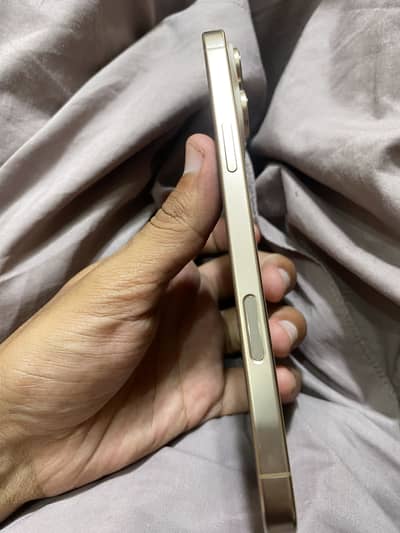 Apple iPhone 16 Pro Max  desert 256 jv with box 100 health