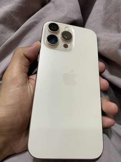 Apple iPhone 16 Pro Max 256 gb desert 100 health with box