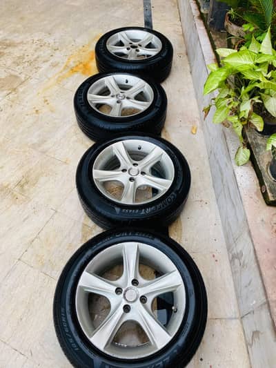Dubai import Alloyrims and Tyres Corolla Honda